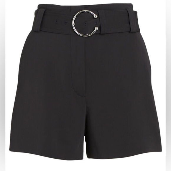 NWT A.L.C. Clive Tail High Waist Navy Blue Shorts Size 4 - Picture 4 of 12